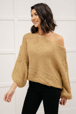 Load image into Gallery viewer, Natural Beauty Knit Sweater in Taupe
