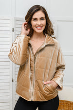 Load image into Gallery viewer, Nights On Broadway Jacket in Taupe
