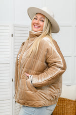 Load image into Gallery viewer, Nights On Broadway Jacket in Taupe
