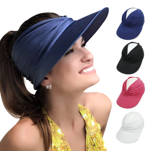 PREORDER: Ruched Visor in Assorted Colors