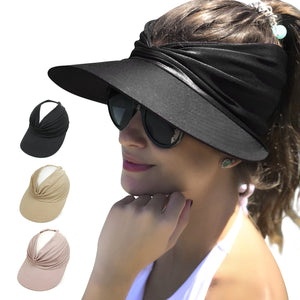 PREORDER: Ruched Visor in Assorted Colors