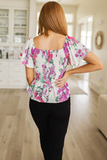 Load image into Gallery viewer, Oh So Simple Floral Blouse
