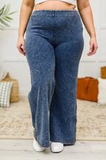 Load image into Gallery viewer, Park City Button Flare Pants
