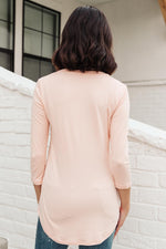 Load image into Gallery viewer, Perfect V Neck in Blush
