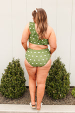 Load image into Gallery viewer, Polka Dot Oasis Swimsuit Bottoms
