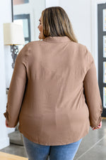 Load image into Gallery viewer, Professionally Perfect Ruched Sleeve Blouse
