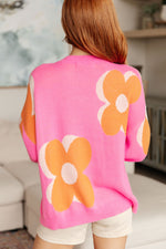 Load image into Gallery viewer, Quietly Bold Mod Floral Sweater
