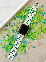 Load image into Gallery viewer, PREORDER: St. Patrick&#39;s Scene Printed Silicone Smart Watch Band
