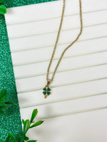 Load image into Gallery viewer, PREORDER: Simple Clover Pendant Necklace
