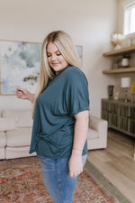 Load image into Gallery viewer, So Good Relaxed Fit Top in Dark Teal
