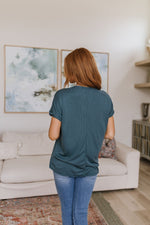 Load image into Gallery viewer, So Good Relaxed Fit Top in Dark Teal
