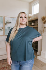 Load image into Gallery viewer, So Good Relaxed Fit Top in Dark Teal
