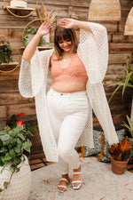 Load image into Gallery viewer, So This is Love Bralette in Coral Haze
