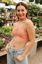 Load image into Gallery viewer, So This is Love Bralette in Coral Haze
