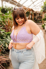 Load image into Gallery viewer, So This is Love Bralette in Lavender
