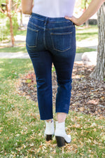 Load image into Gallery viewer, Sofia Dark Wash Skinny Jeans
