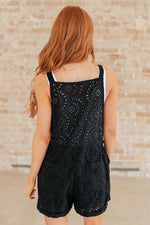 Load image into Gallery viewer, Somewhere Only We Know Eyelet Romper
