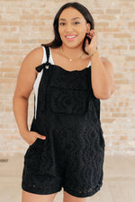 Load image into Gallery viewer, Somewhere Only We Know Eyelet Romper
