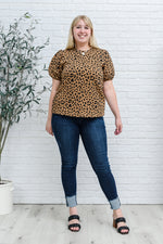 Load image into Gallery viewer, Spotted Animal Print Blouse
