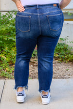 Load image into Gallery viewer, Stacie Midrise Destroyed Slim Fit Jeans
