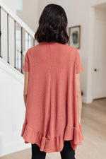 Load image into Gallery viewer, Sweet Breeze Tunic Dress in Rust
