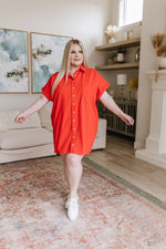 Load image into Gallery viewer, Tell Me About It Shirt Dress
