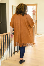 Load image into Gallery viewer, Tell My Story Rib Knit Kimono In Camel
