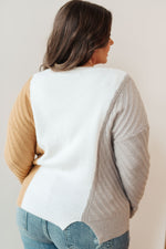 Load image into Gallery viewer, This, That, and the Other Color Block Sweater
