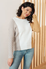 Load image into Gallery viewer, This, That, and the Other Color Block Sweater
