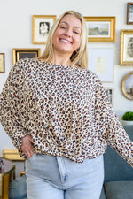 Load image into Gallery viewer, Total 360 Animal Print Top
