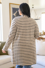 Load image into Gallery viewer, What&#39;s Mine Is Yours Striped Cardigan
