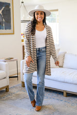 Load image into Gallery viewer, What&#39;s Mine Is Yours Striped Cardigan
