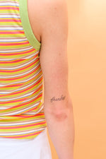 Load image into Gallery viewer, Words For A Season Temporary Tattoo - fearless

