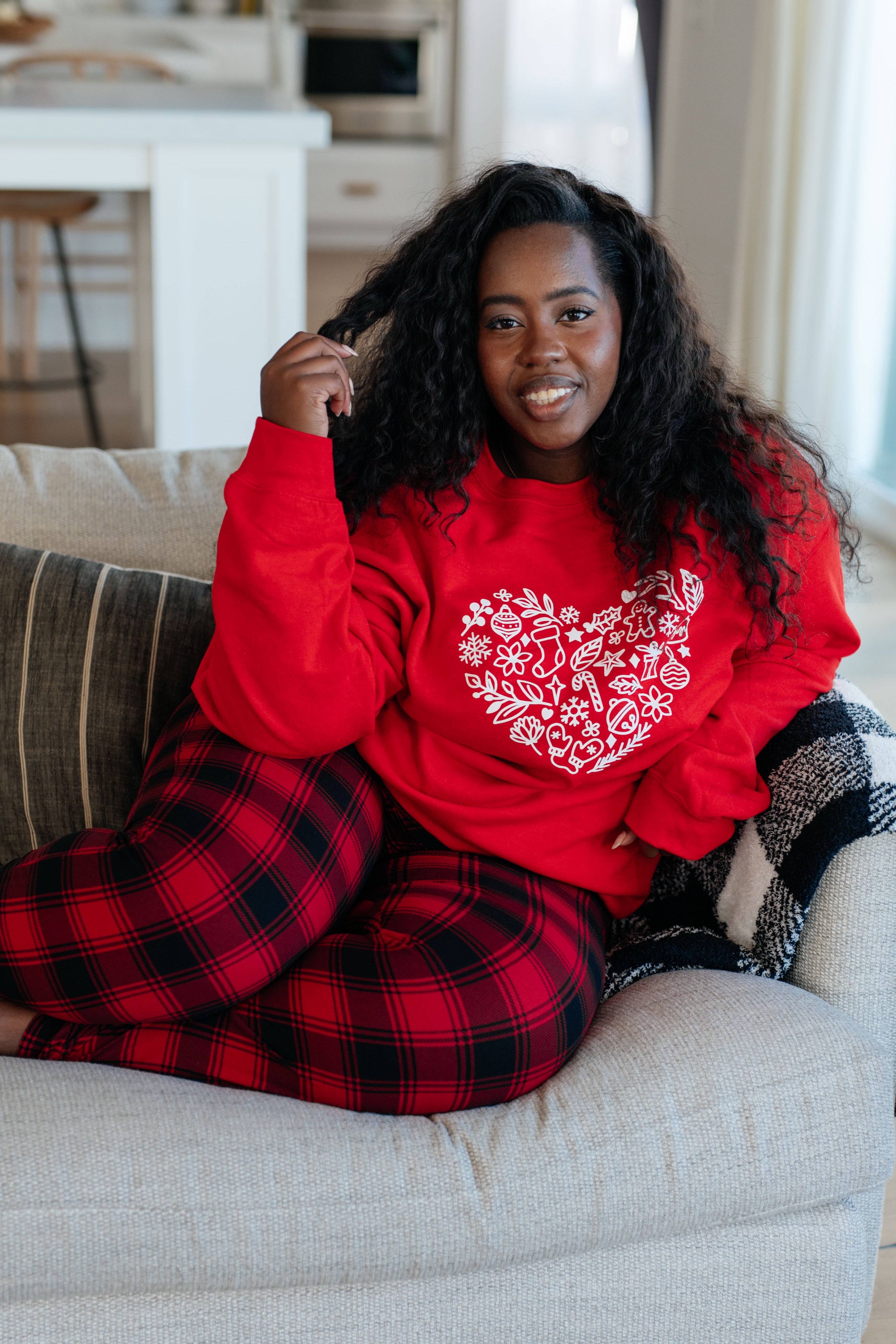 Holiday Heart Sweatshirt