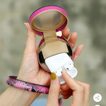 Load image into Gallery viewer, EarPod Holder and Mirror Compact Bangle
