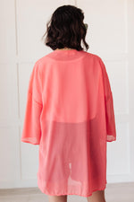 Load image into Gallery viewer, Strawberry Breeze Kimono
